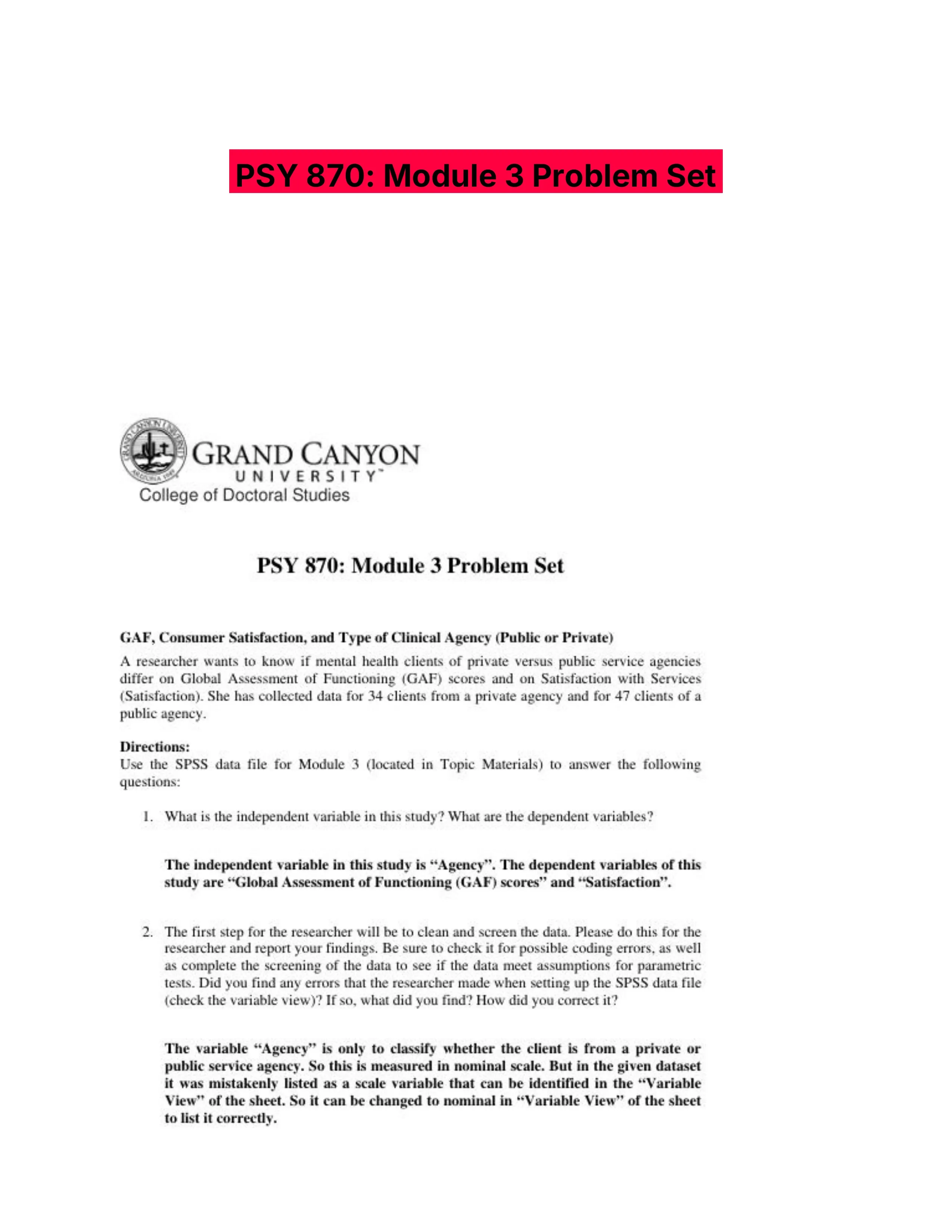 PSY 870: Module 3 Problem Set