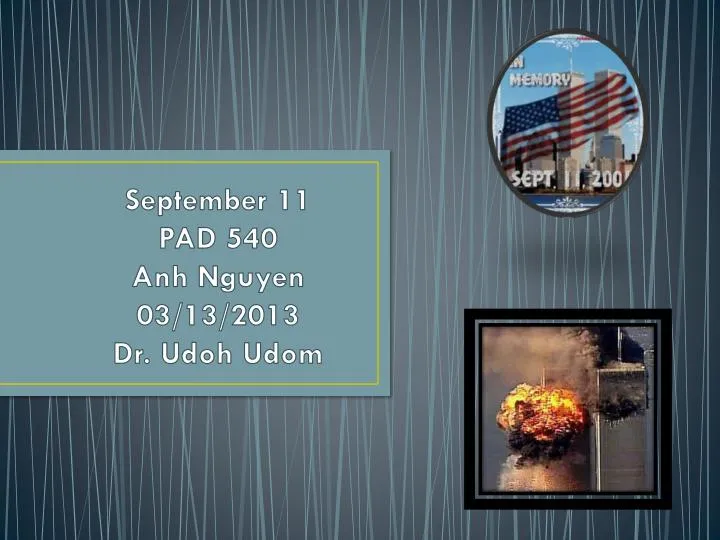 September 11 - PAD 540