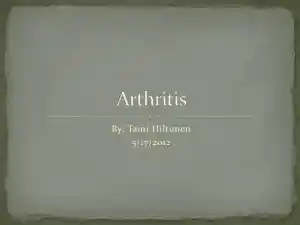 Arthritis