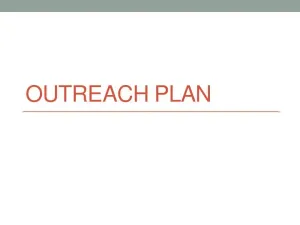 Outreach Plan