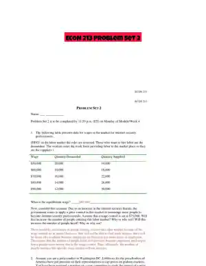 ECON 213 Problem Set 2