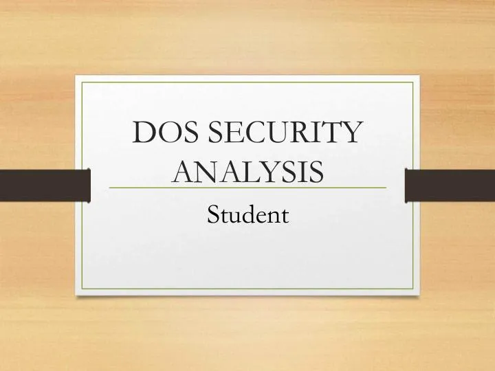 Drug Czar Presentation