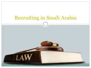 Recruiting In Saudi Arabia