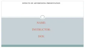 Elements Required To Create a Memo