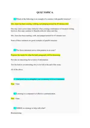 Education Quiz With Answers (36 Solved Questions)