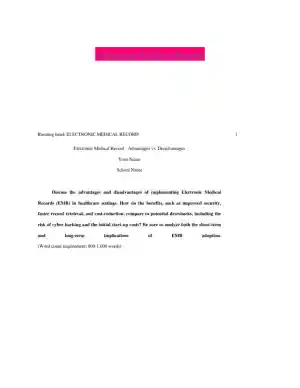 Electronic Medical Record