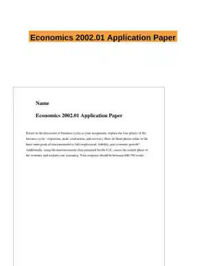 Economics 2002.01 Application Paper