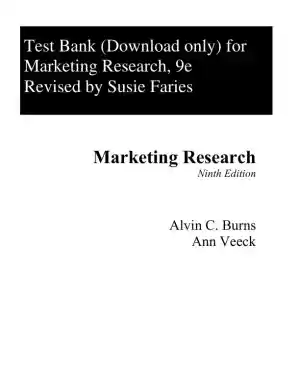 Test Bank for Marketing Research, 9th Edition