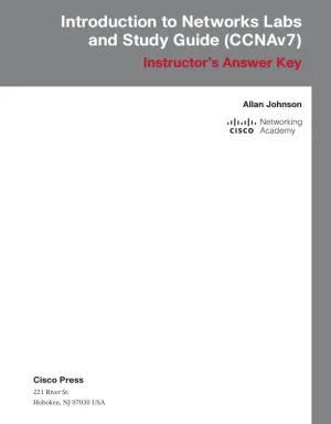 Solution Manual for Introduction to Networks Labs and Study Guide (CCNAv7)