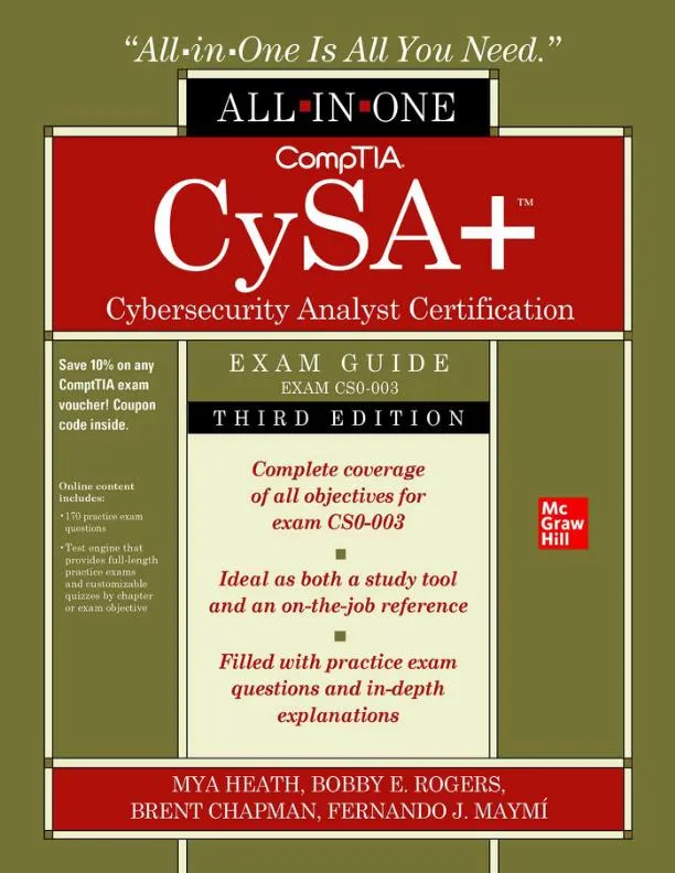 CompTIA CySA+ Cybersecurity Analyst Certification All-in-One Exam Guide (Exam CS0-003) (2024)