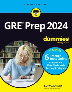 GRE Prep 2024 For Dummies with Online Practice (2023)