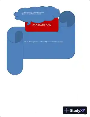 TEAS Nursing Enterence Exam Questions and Study Guide with Answers (111 Solved Questions)