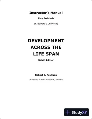 Class Notes for Development Across the Life Span, 8th Edition
