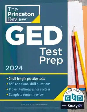 Princeton Review GED Test Prep, 2024: 2 Practice Tests + Review and Techniques (2023)