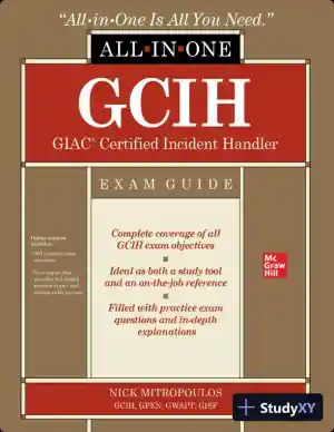 GCIH GIAC Certified Incident Handler All-in-One Exam Guide (2020)