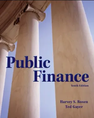 Cover of Public Finance by Harvey Rosen, Ted Gayer