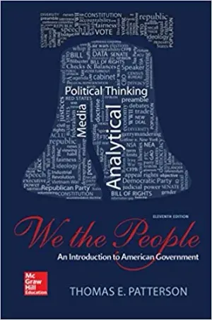 Cover of We The People by Thomas Patterson