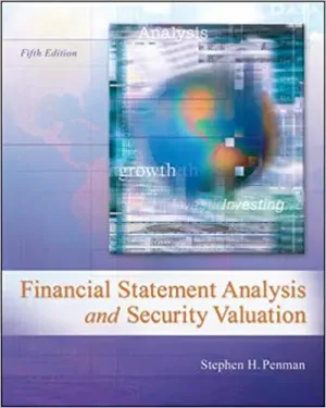 Cover of Financial Statement Analysis And Security Valuation by Stephen H Penman