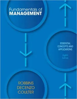 Cover of Fundamentals Of Management by Ian Anderson, Mary Coulter, Stephen Robbins, David DeCenzo