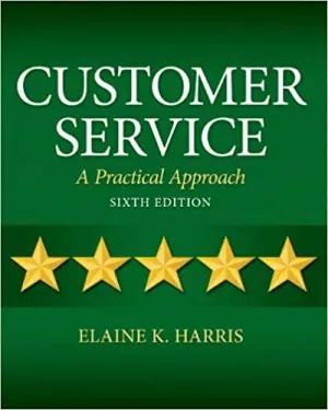 Cover of Customer Service: A Practical Approach by Elaine K. Harris