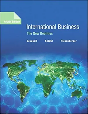 Cover of International Business: The New Realities by Gary Knight, John Riesenberger, S. Tamer Cavusgil
