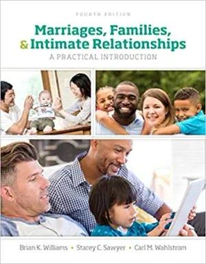 Cover of Marriages, Families, And Intimate Relationships by Brian K. Williams, Stacey C. Sawyer, Carl M. Wahlstrom