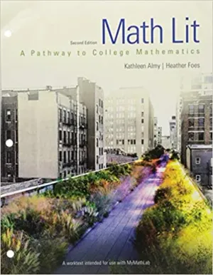Cover of Math Lit by Kathleen Almy, Heather Foes