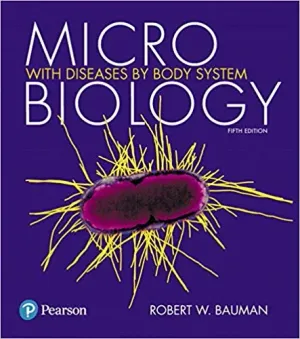 Cover of Microbiology With Diseases By Body System by Robert W. Bauman