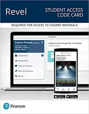 Cover of Revel For Explore Theatre: A Backstage Pass by Michael M. O Hara, Elizabeth A. Osborne, Judith A. Sebesta