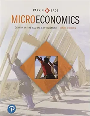 Cover of Microeconomics: Canada In The Global Environment by Michael Parkin, Robin Bade