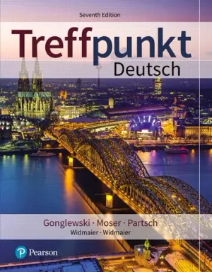 Cover of Treffpunkt Deutsch by Margaret T. Gonglewski, Beverly Moser