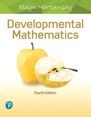Cover of Developmental Mathematics by Elayn Martin-Gay