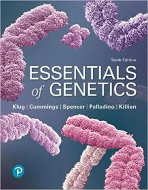 Cover of Essentials Of Genetics by William Klug, Michael Cummings, Charlotte Spencer, Michael Palladino, Darrell Killian