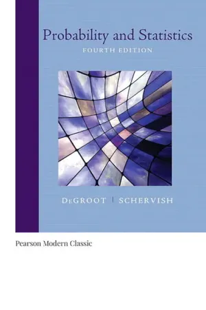 Cover of Probability And Statistics by Morris H. DeGroot, Mark J. Schervish