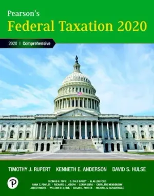 Cover of Pearson's Federal Taxation Comprehensive by Timothy J. Rupert, Kenneth E. Anderson, David S. Hulse