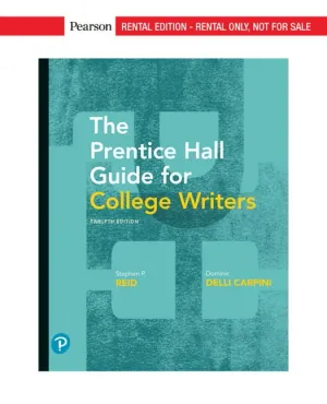Cover of The Reid Guide For College Writers by Stephen P. Reid, Dominic A. Delli Carpini