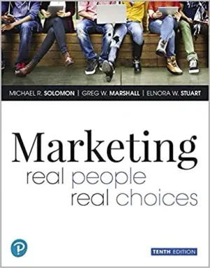 Cover of Marketing: Real People, Real Choices by Michael Solomon, Michael R. Solomon, Greg W. Marshall, Elnora W. Stuart