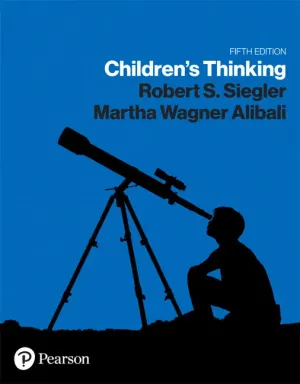 Cover of The Children's Thinking by Robert Siegler, Martha Alibali