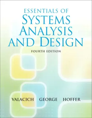 Cover of Essentials Of Systems Analysis And Design by Joseph Valacich, Joey F. George, Jeffrey Slater
