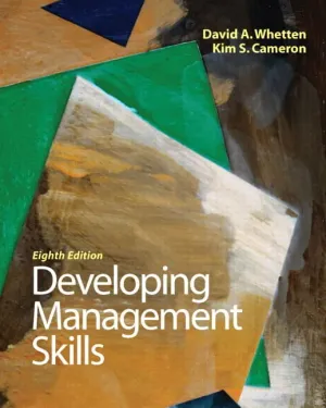 Cover of Developing Management Skills by David A. Whetten, Kim S. Cameron
