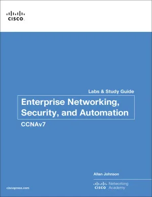 Cover of Enterprise Networking, Security, And Automation Labs And Study Guide by Allan Johnson