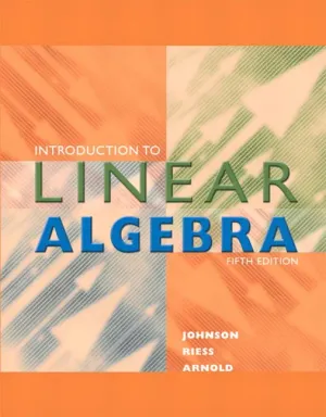 Cover of Introduction To Linear Algebra by Lee W. Johnson, R. Dean Riess, Jimmy T. Arnold