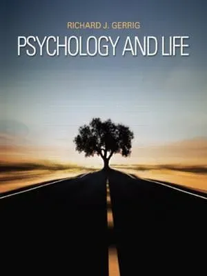 Cover of Psychology And Life by Richard J. Gerrig, Stony Brook University