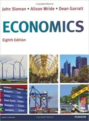 Cover of Economics by John Sloman, Alison Wride, Dean Garratt
