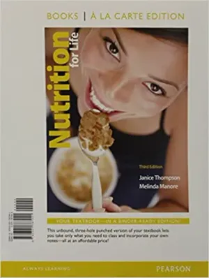 Cover of Nutrition For Life by Janice J. Thompson, Melinda Manore