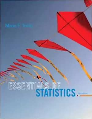Cover of Essentials Of Statistics by Mario F. Triola