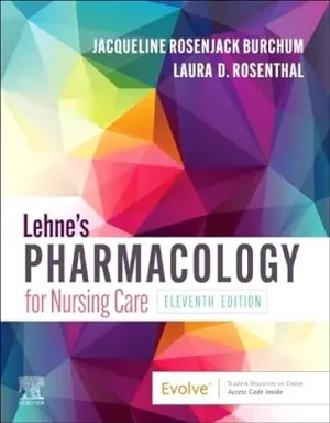 Cover of Lehne's Pharmacology For Nursing Care by Jacqueline Burchum, Laura Rosenthal