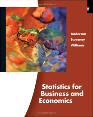 Cover of Statistics For Business And Economics by David R. Anderson, Dennis J. Sweeney, Thomas A. Williams, Jeffrey D. Camm, James J. Cochran