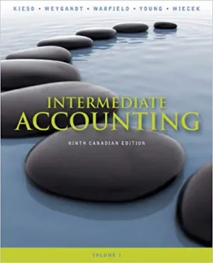 Cover of Intermediate Accounting by Donald E. Kieso, Jerry J. Weygandt, Terry D. Warfield, Nicola M. Young, Irene M. Wiecek, Bruce J. McConomy