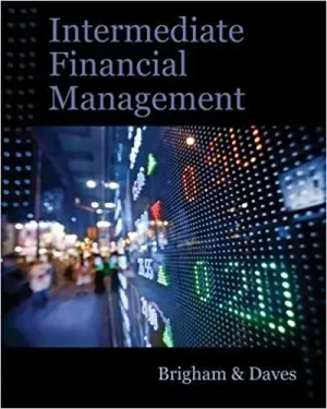 Cover of Intermediate Financial Management by Eugene F. Brigham, Phillip R. Daves